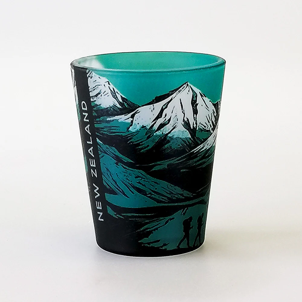 Mountains' Kiwiana Shotglass