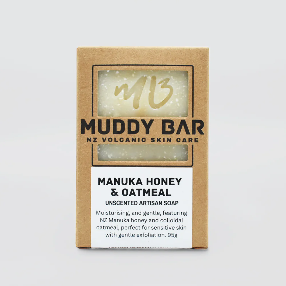 Muddy Bar - 'Manuka Honey & Oatmeal' Soap