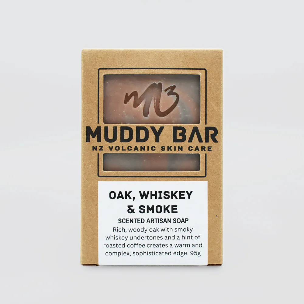 Muddy Bar - 'Oak, Whiskey & Smoke' Soap