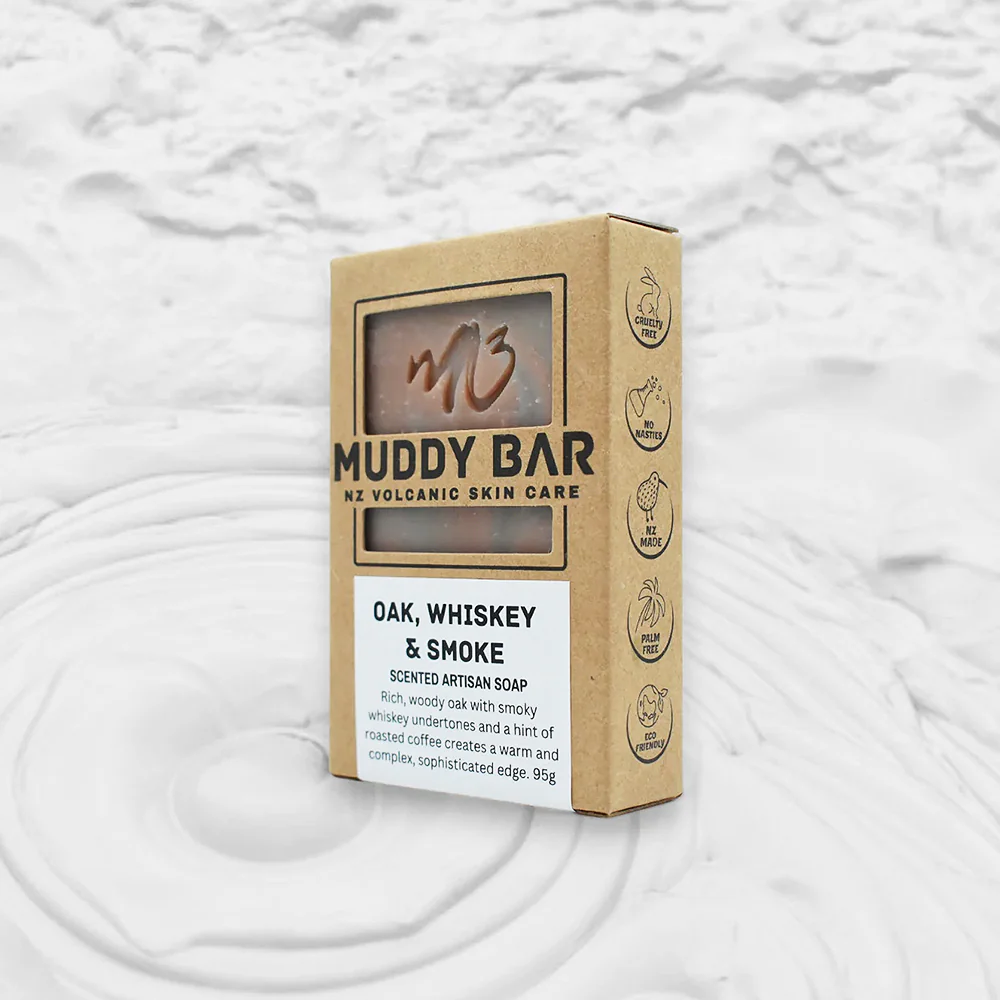 Muddy Bar - 'Oak, Whiskey & Smoke' Soap - Image 2