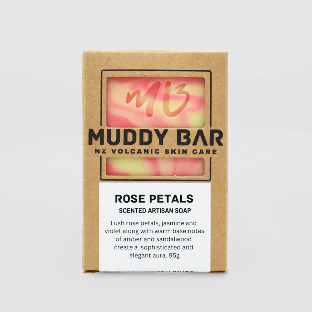Muddy Bar - 'Rose Petals' Soap