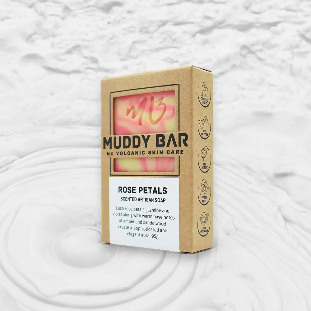Muddy Bar - 'Rose Petals' Soap - Image 2