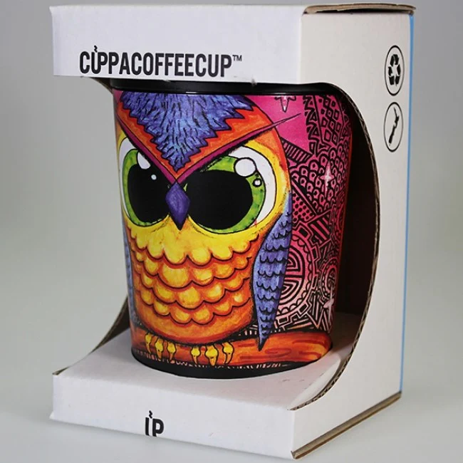 Reusable Coffee Cup - Night Owls - Image 4