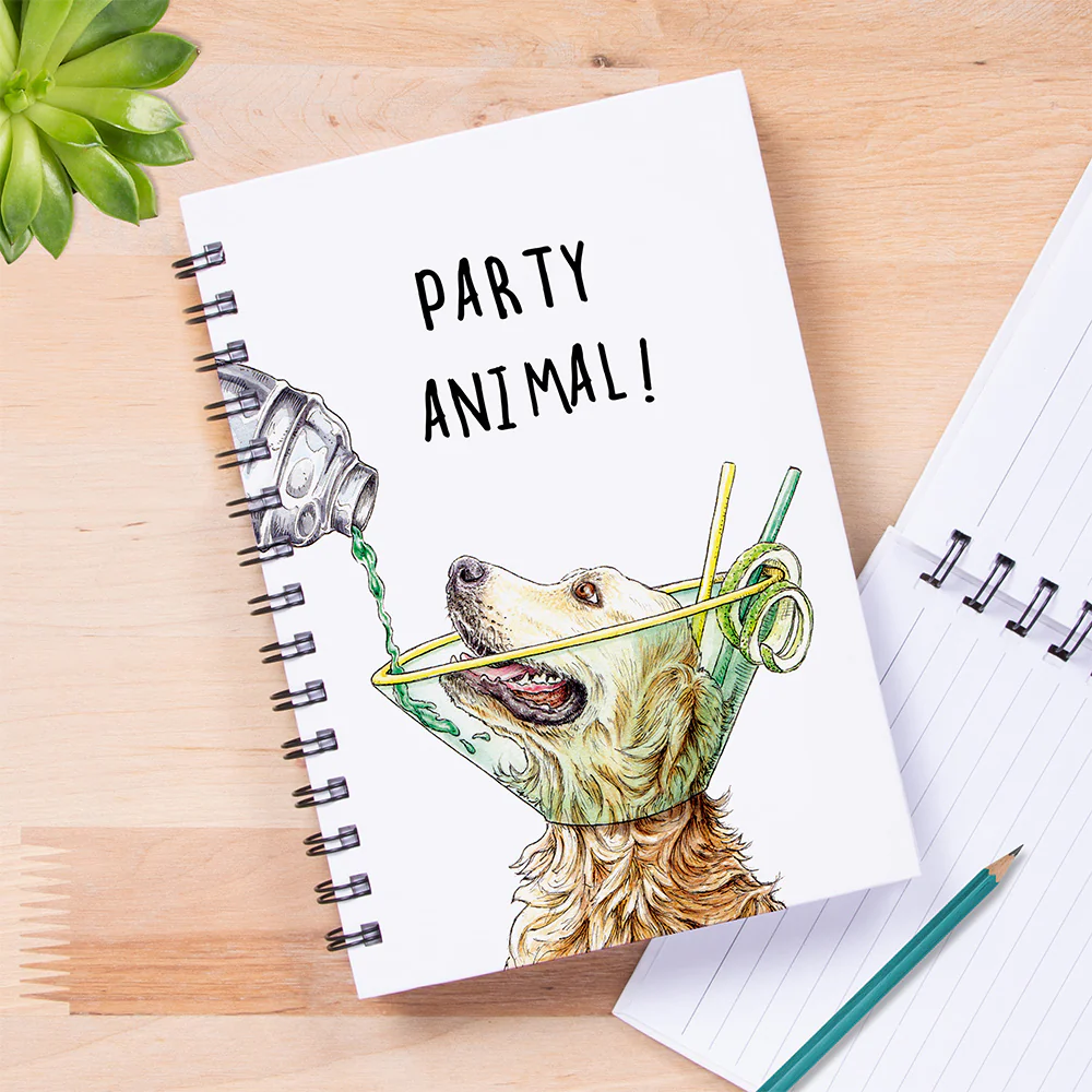 Notebook - 'Party Animal' - Image 2