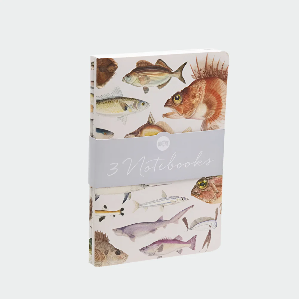 Notebooks 'Fishes Of NZ' - 3pk - Image 2