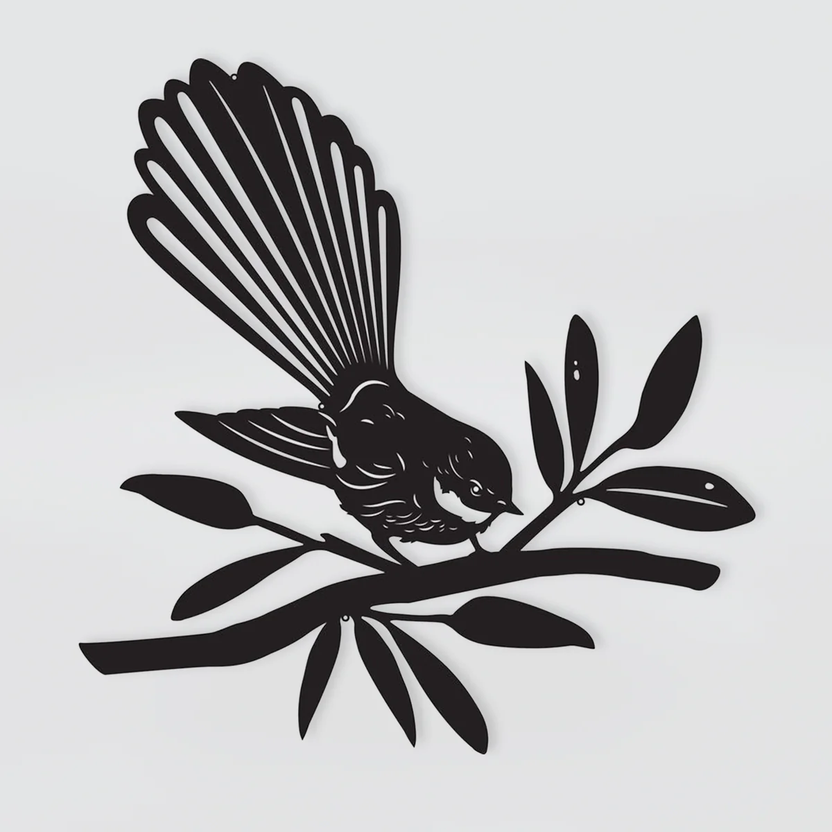 NZ Bird Magnets - Black - Image 2