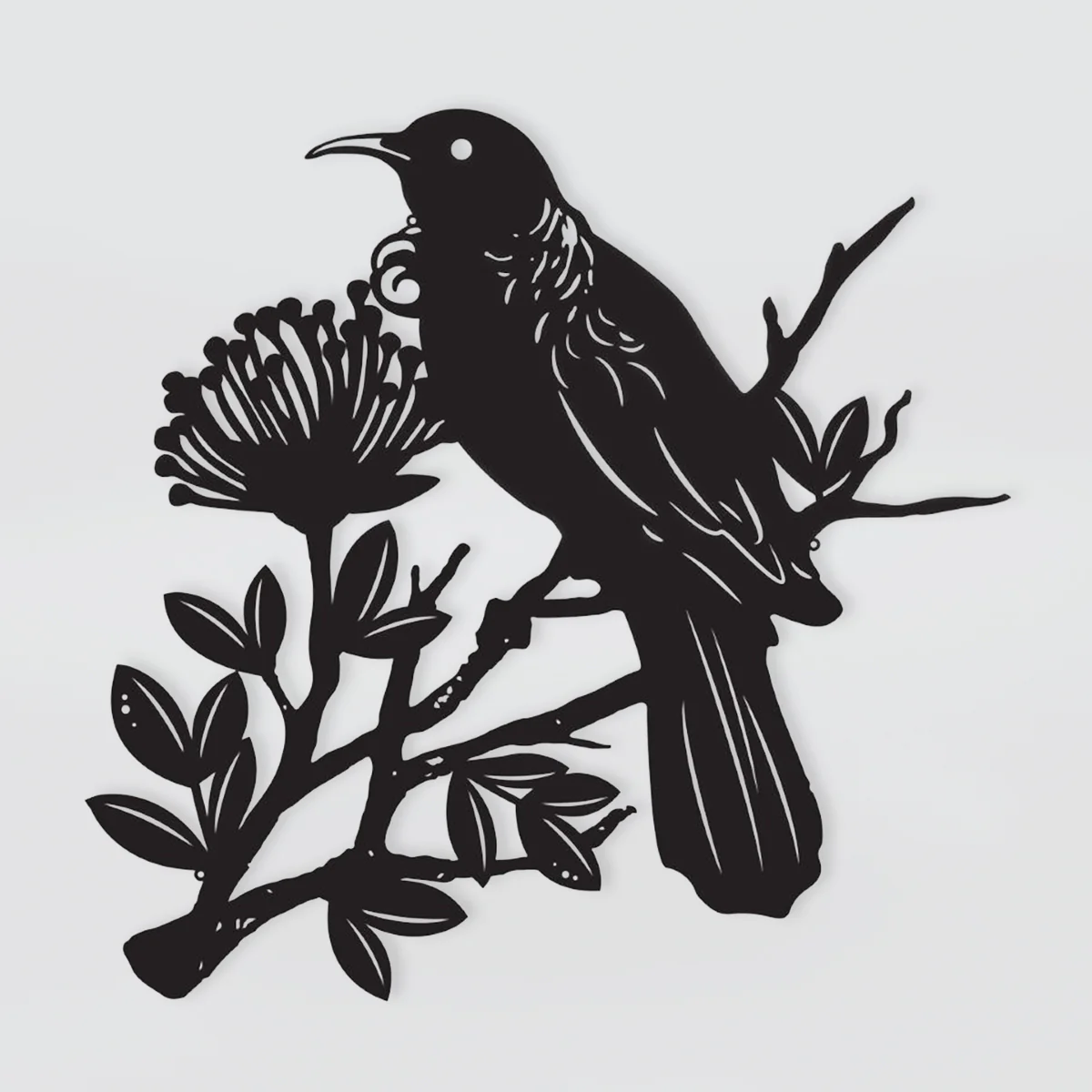 NZ Bird Magnets - Black - Image 4