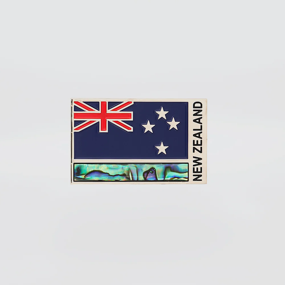 NZ Flag Paua Magnet