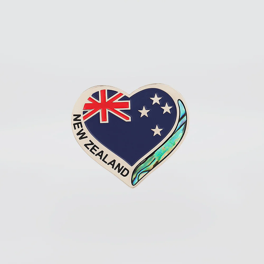 NZ Heart Flag Magnet
