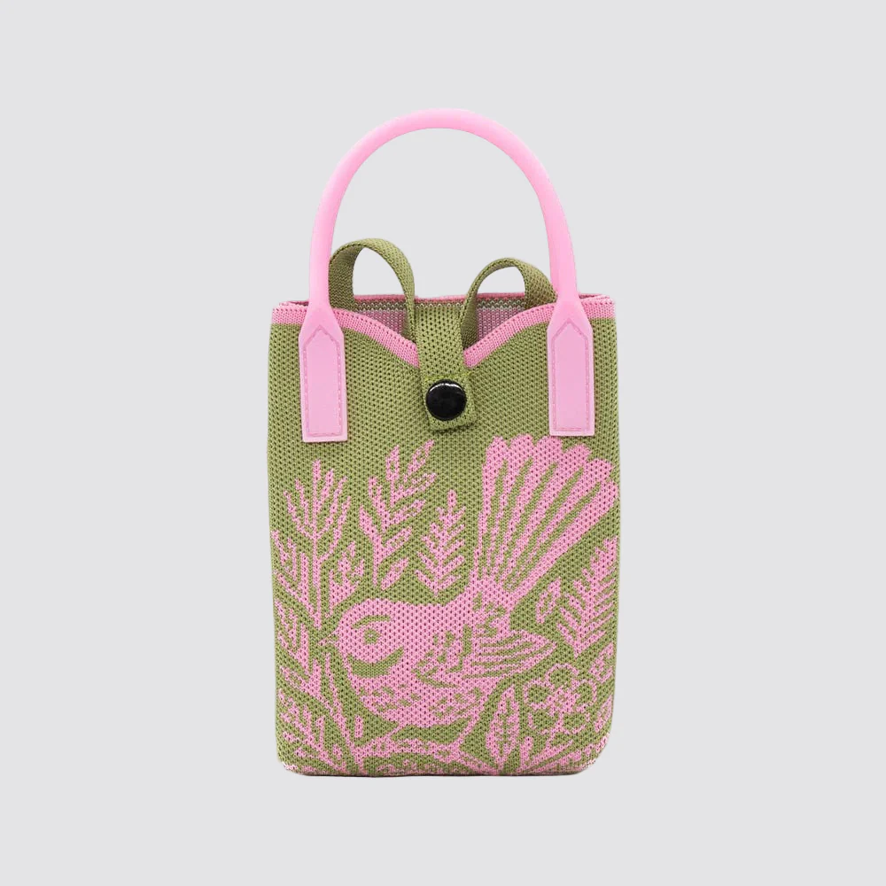 NZ Native Bird Woodcut Crossbody Bags - Image 4