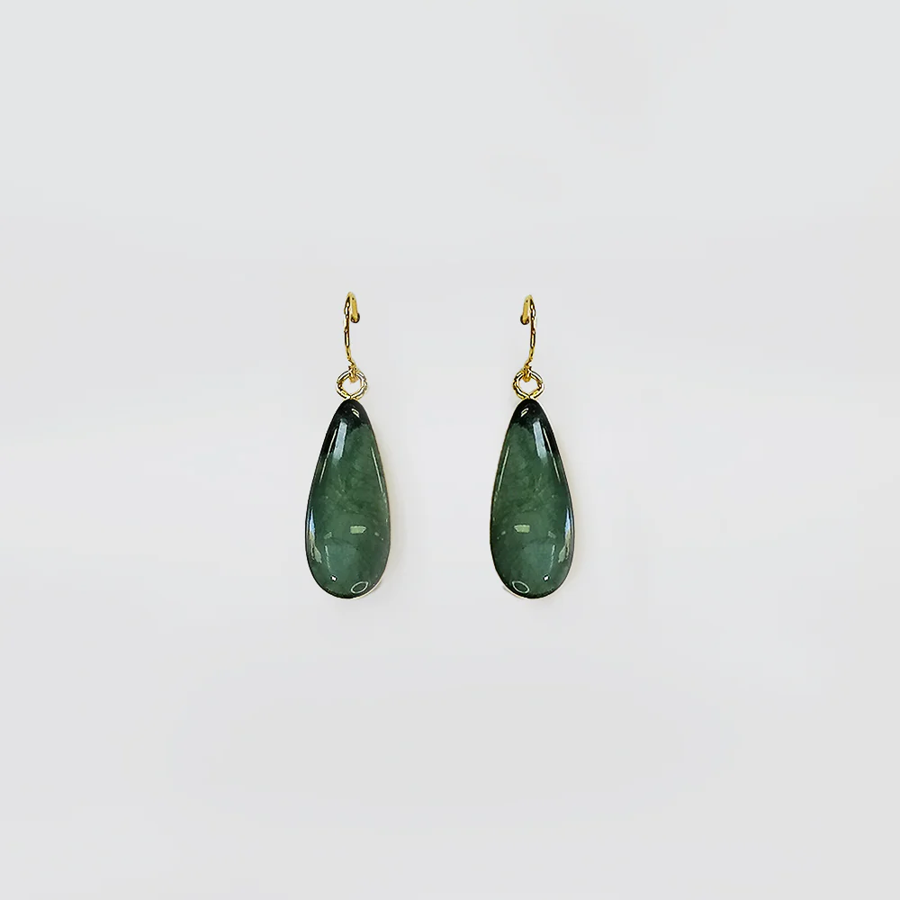 NZ Pounamu Earrings