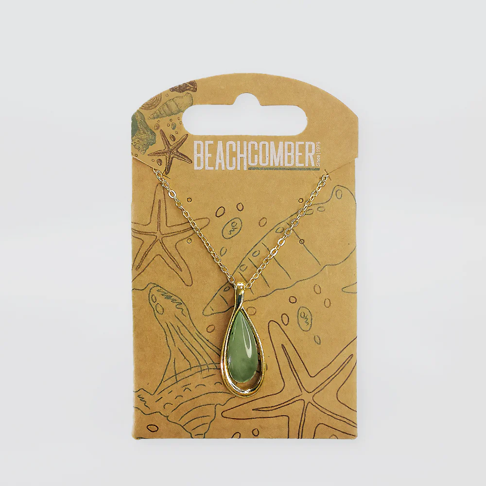 NZ Pounamu Pendant - 'Rounded' - Image 2