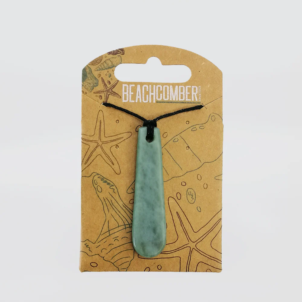 NZ Pounamu Pendant - 'Patu' - Image 2