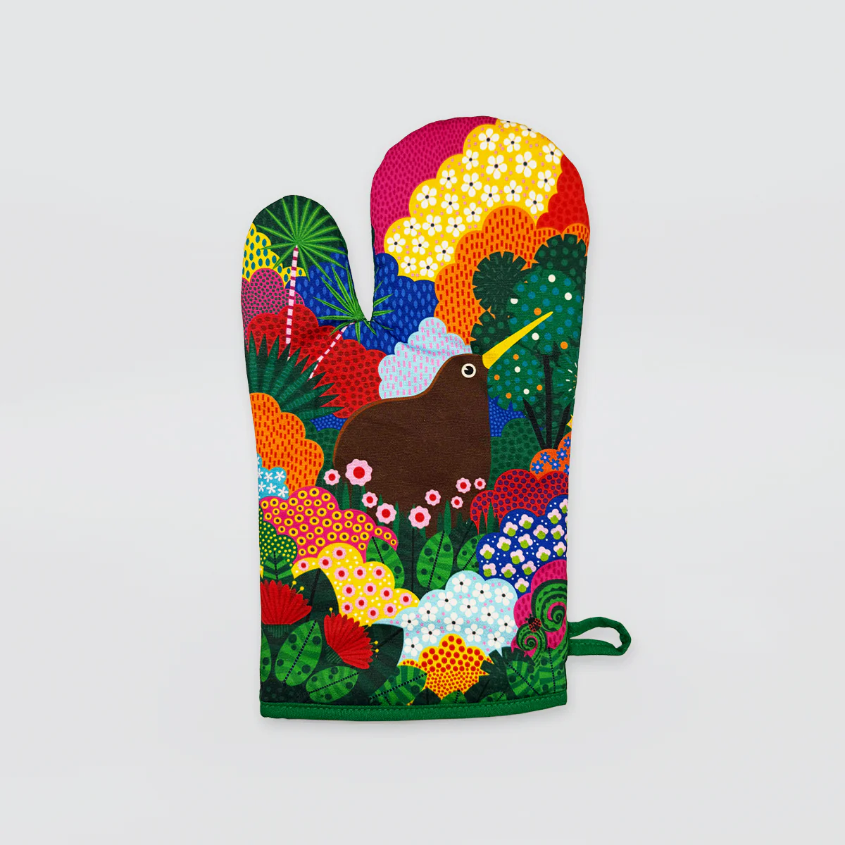 Oven Mitts - 'NZ Native Birds'