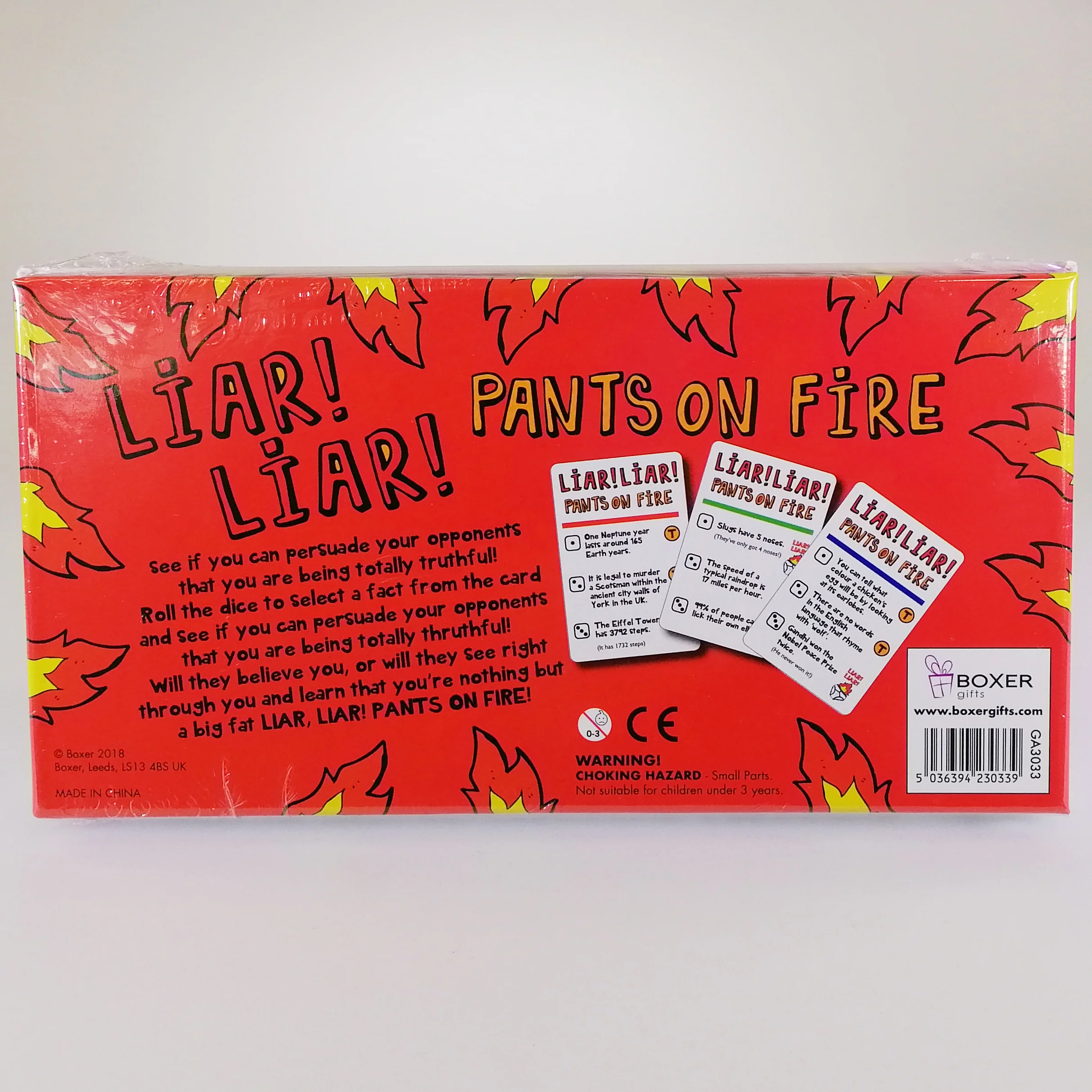 Party Card Game - "Liar! Liar! Pants on Fire!" - Image 2