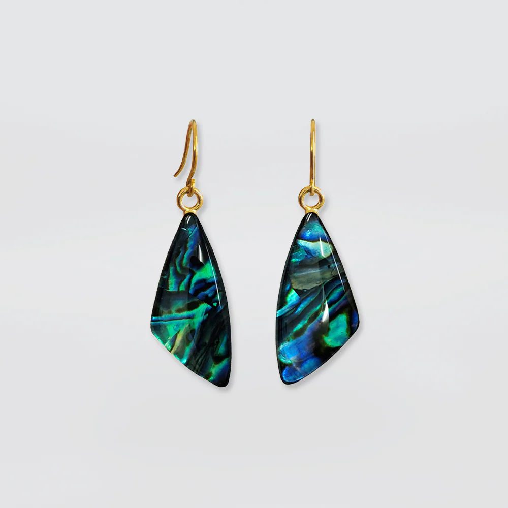 Paua Earrings - Silverstone - Image 3