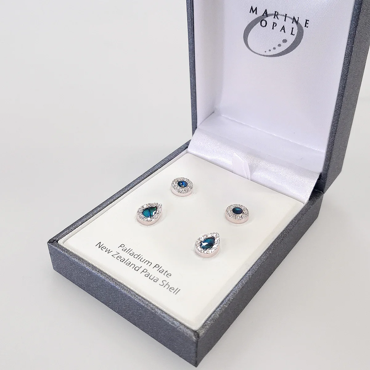Paua Earrings - 'Teardrops' - Image 2