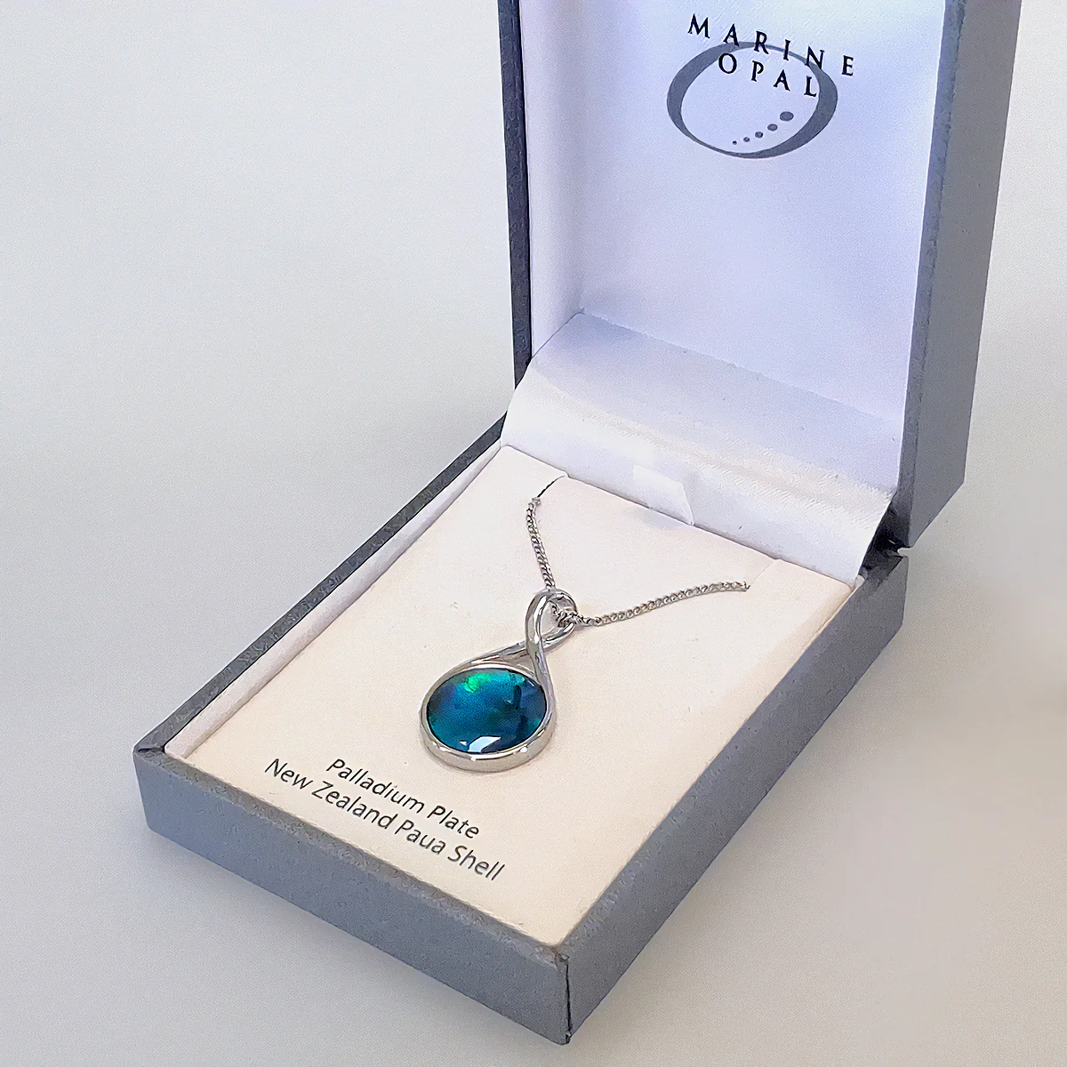 Paua Necklace - 'Twist Top' - Image 2