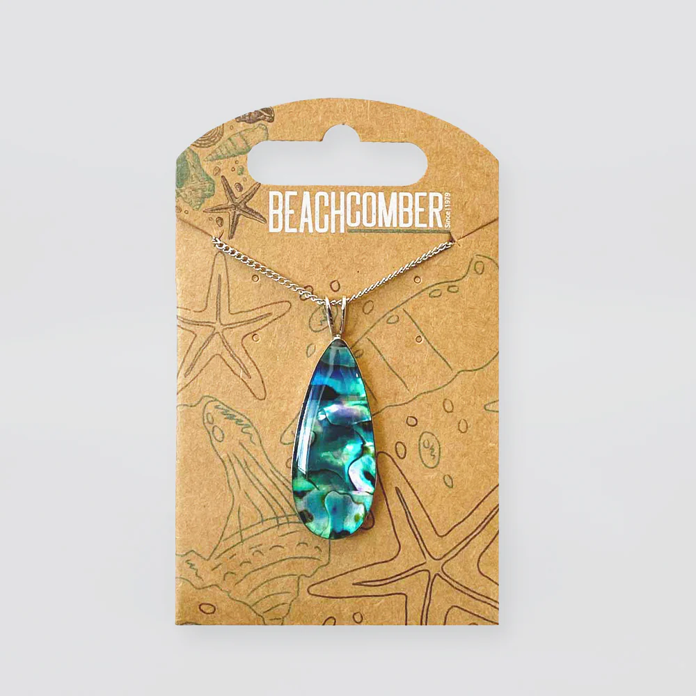 Paua Pendant - Oval - Image 2