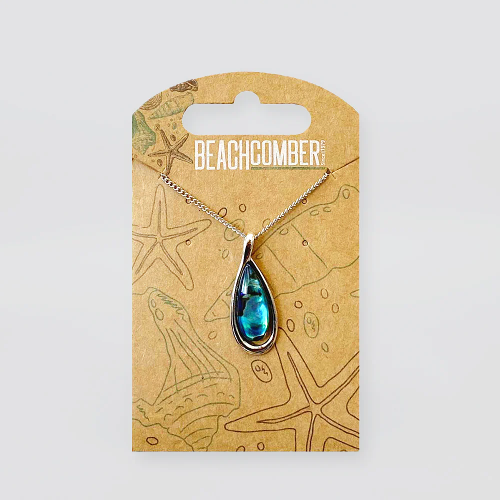 Paua Pendant - 'Rounded' - Image 2