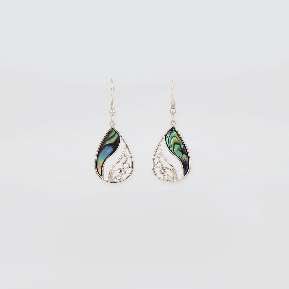 Paua 'Waterdrop' Earrings