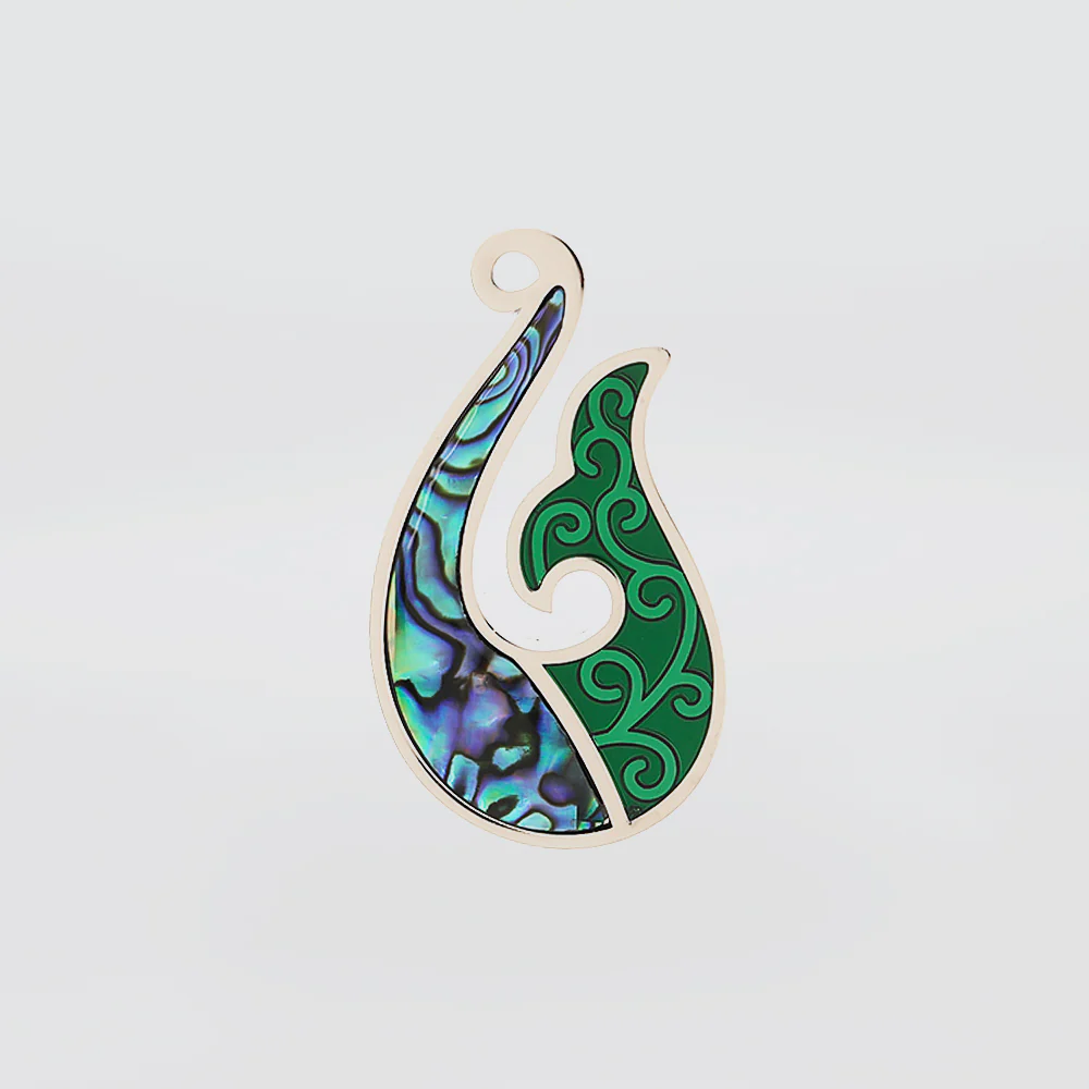 Paua Whale Tail Magnet