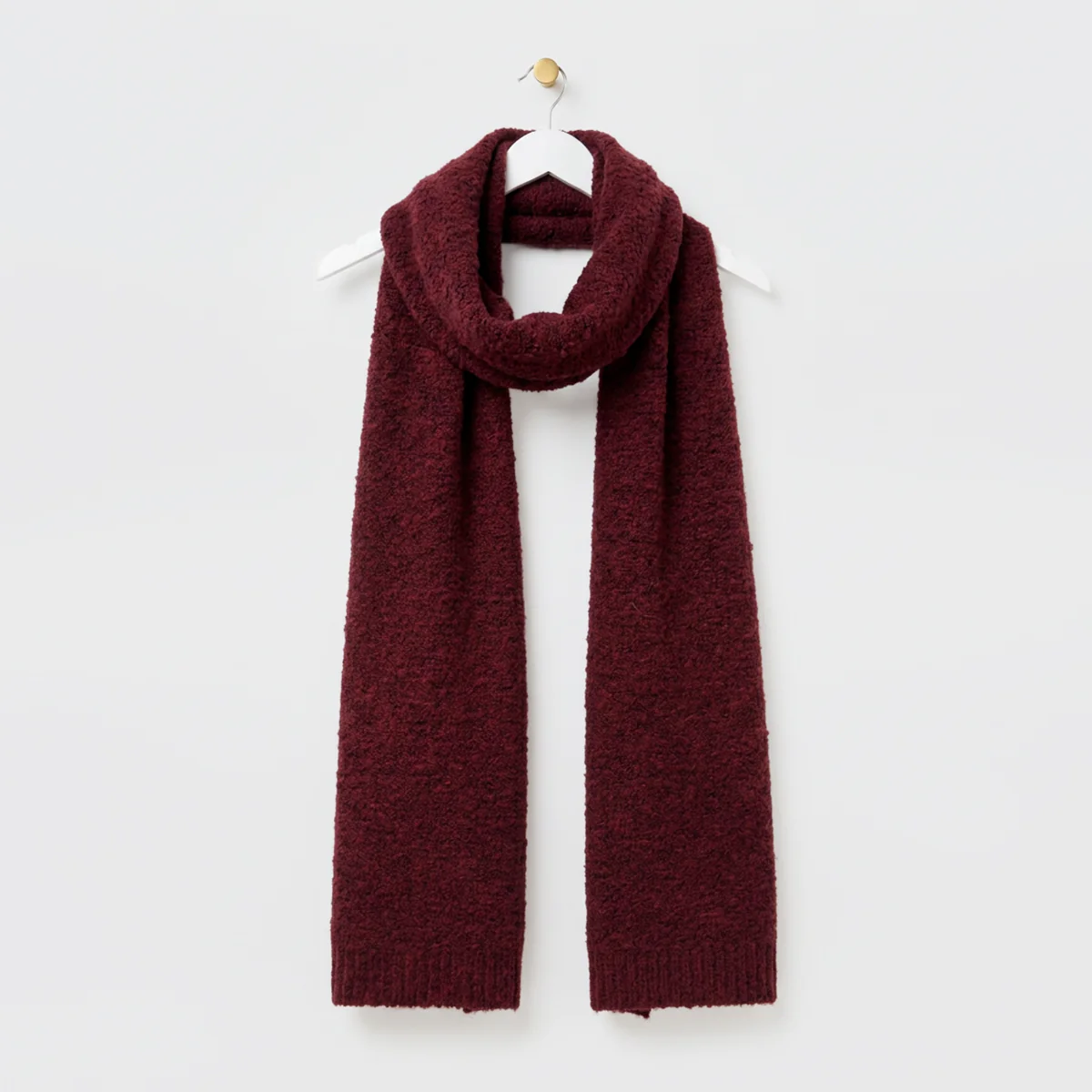 Plain Soft Knitted Winter Scarves