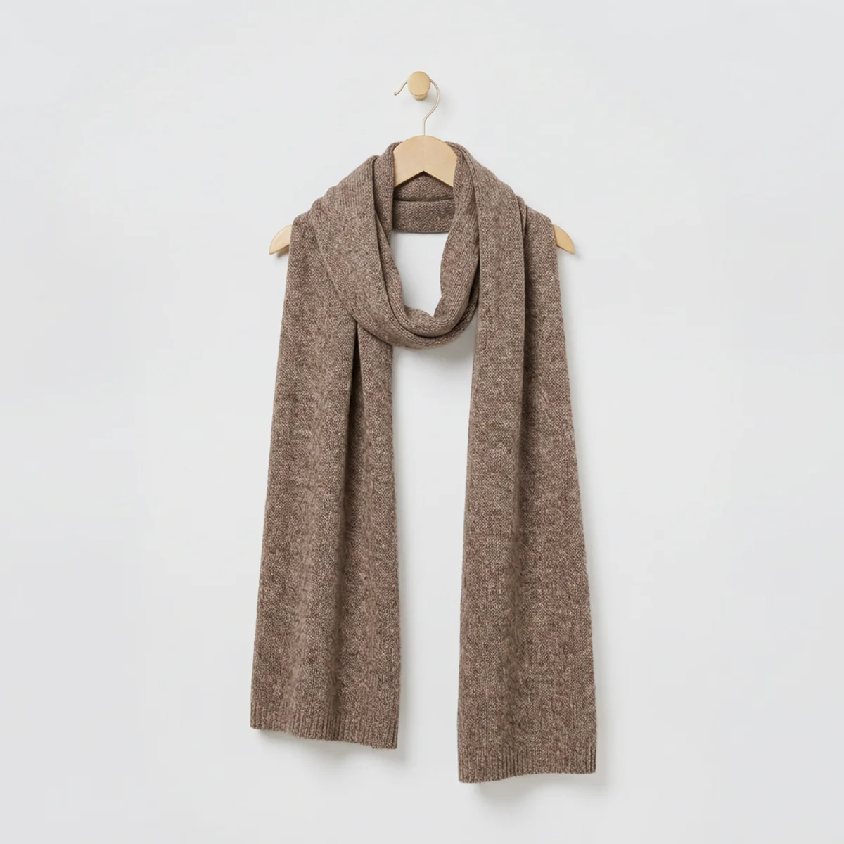 Plain Soft Knitted Winter Scarves - Image 6