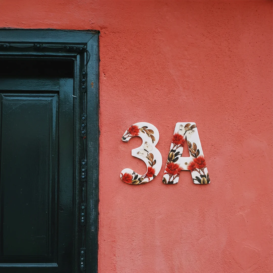 Pohutukawa House Numbers - Image 2