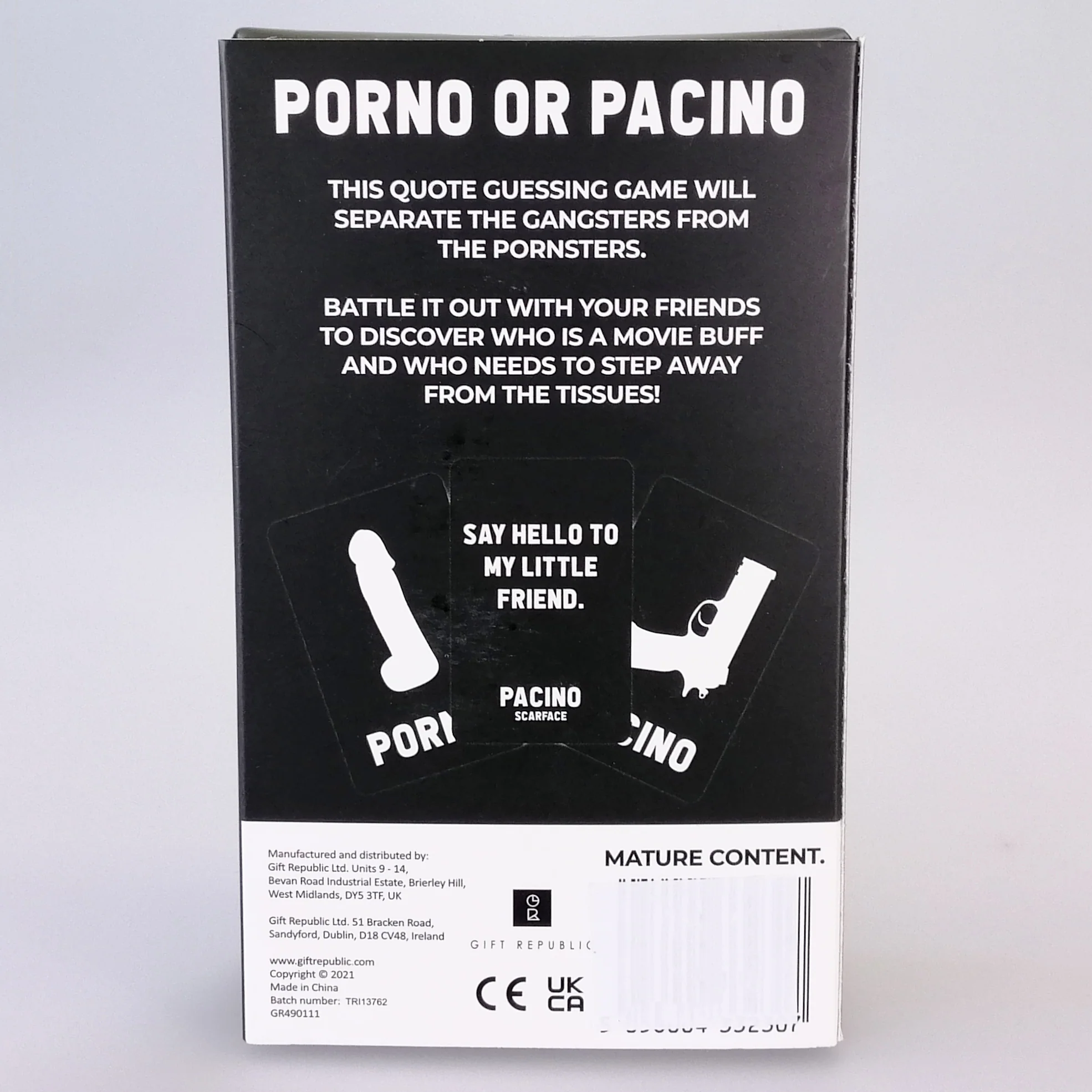 Porno or Pacino - Quote Guessing Game - Image 2