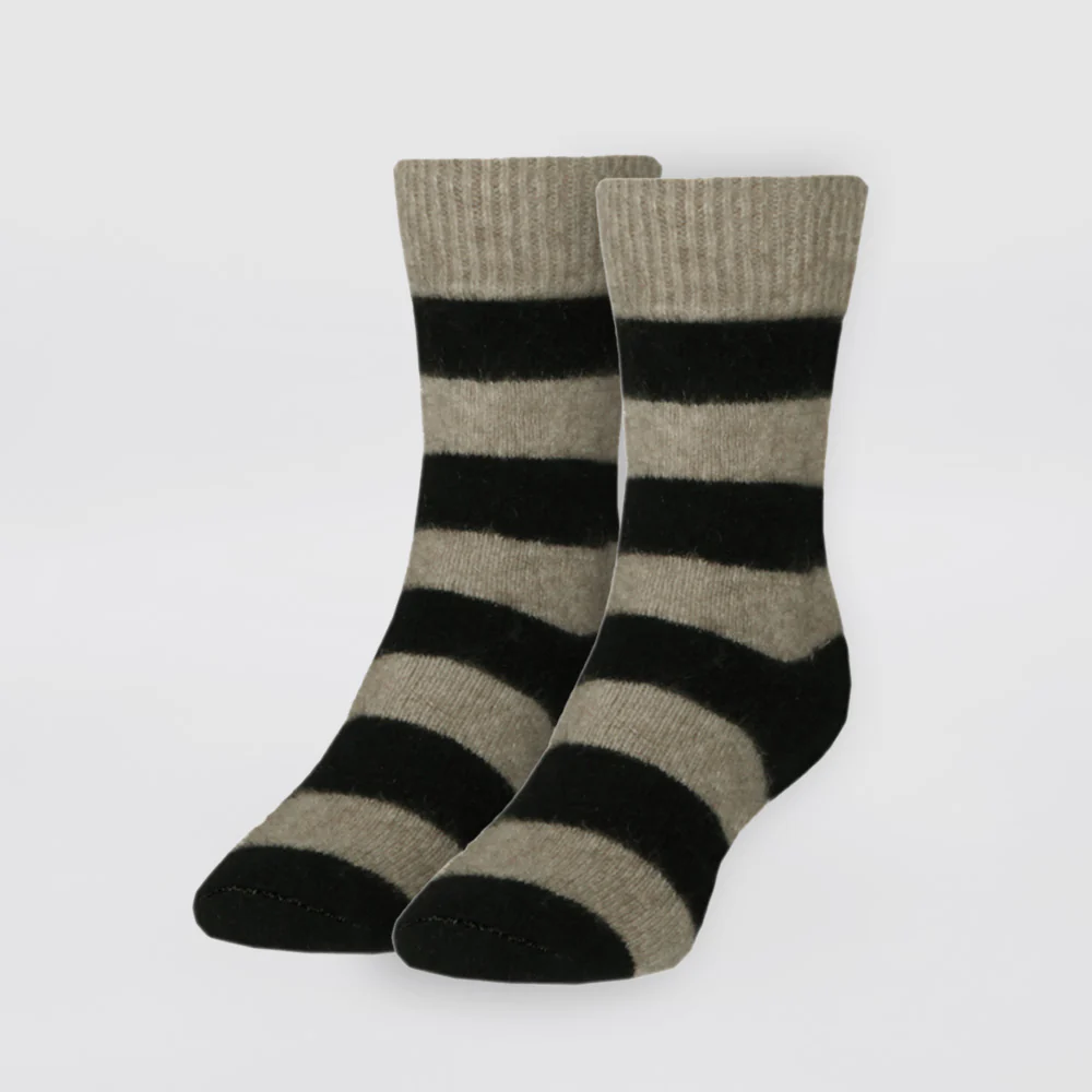 Possum Merino Socks - Casual Stripes - Image 7