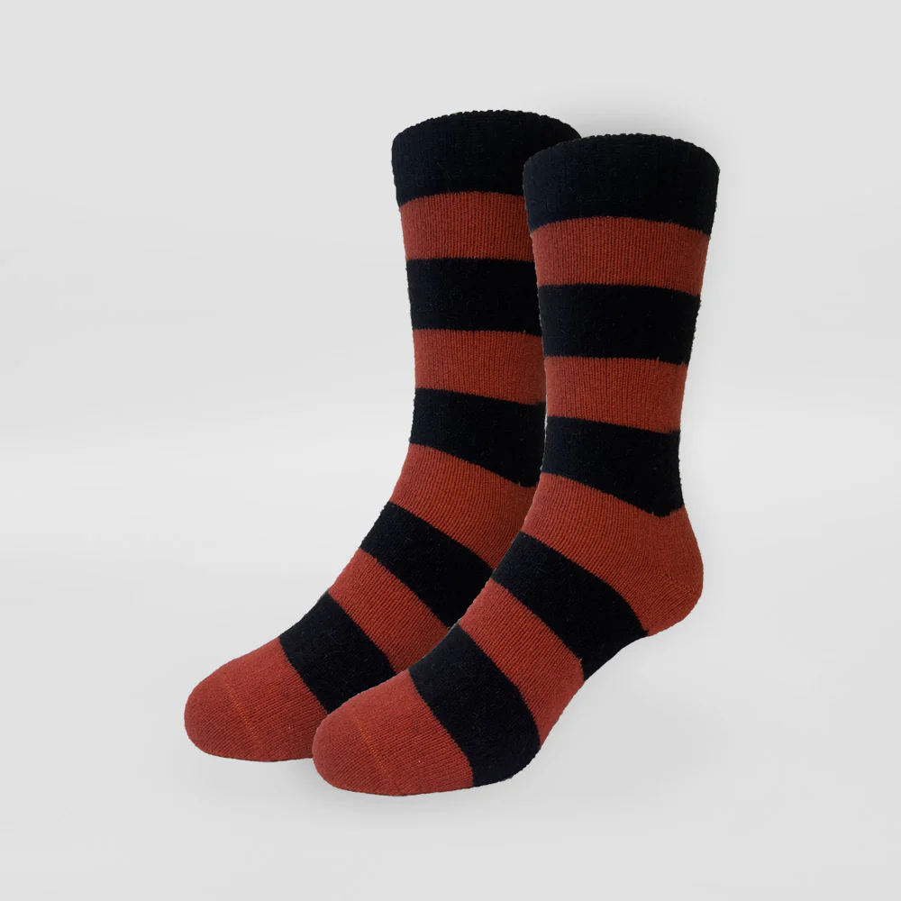 Possum Merino Socks - Casual Stripes - Image 8
