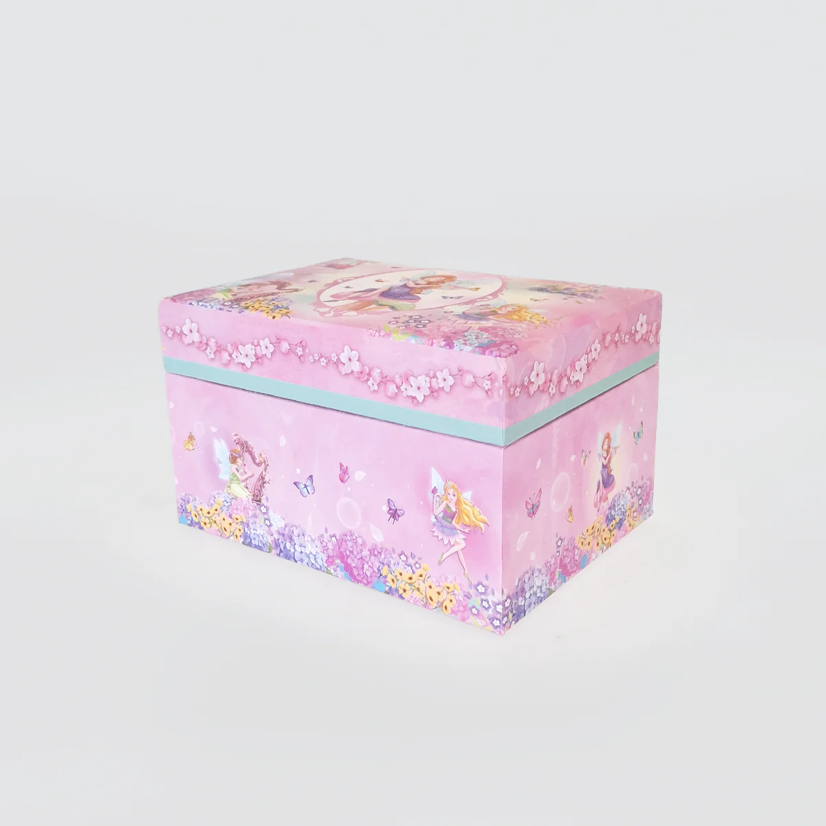 Rectangle Music Box - 'Fairy Pink' - Image 2