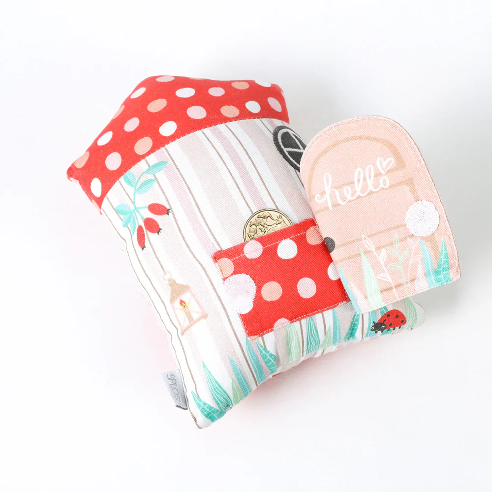 Red Tooth Fairy House Plush - Image 2