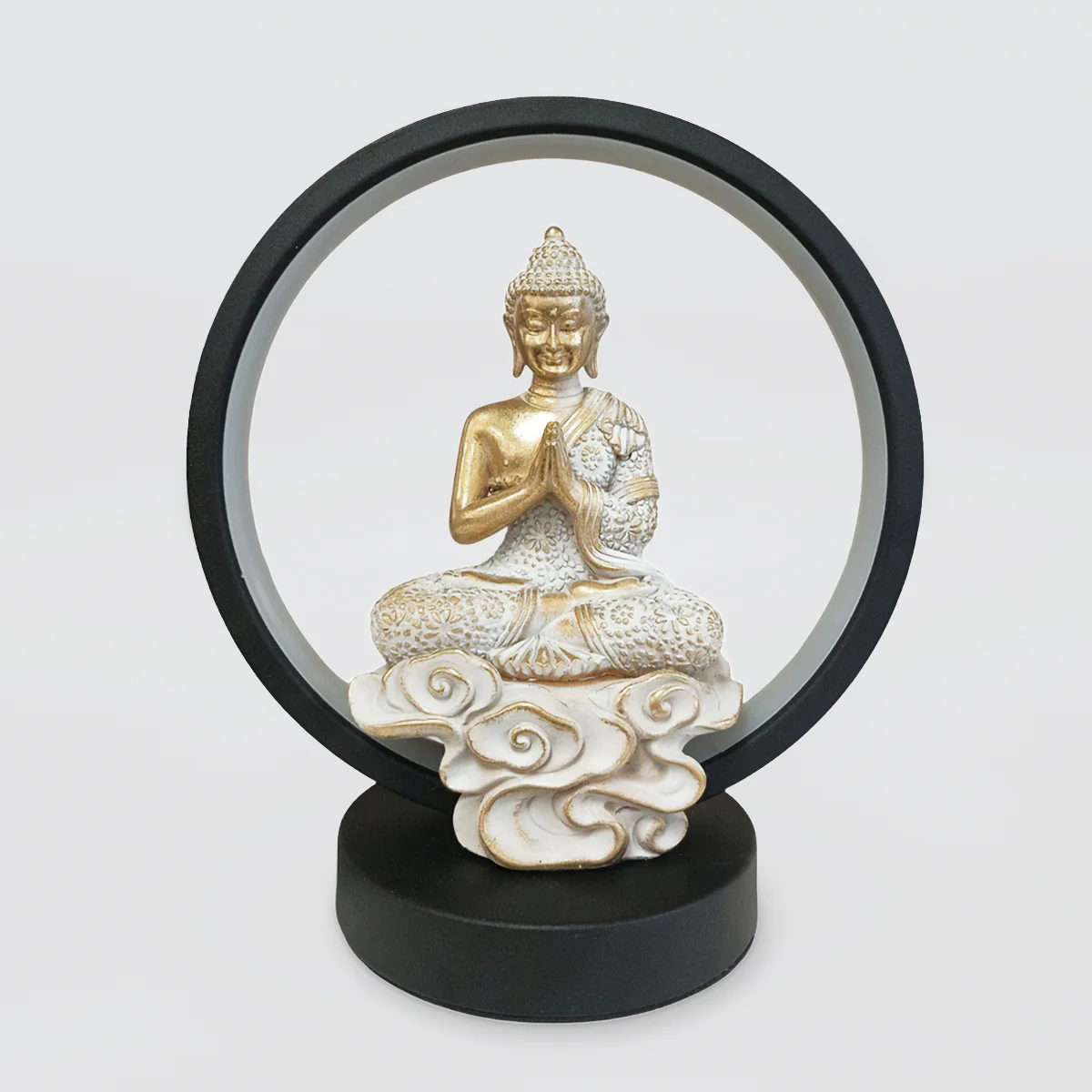 Resin Buddha Table LED Lamps