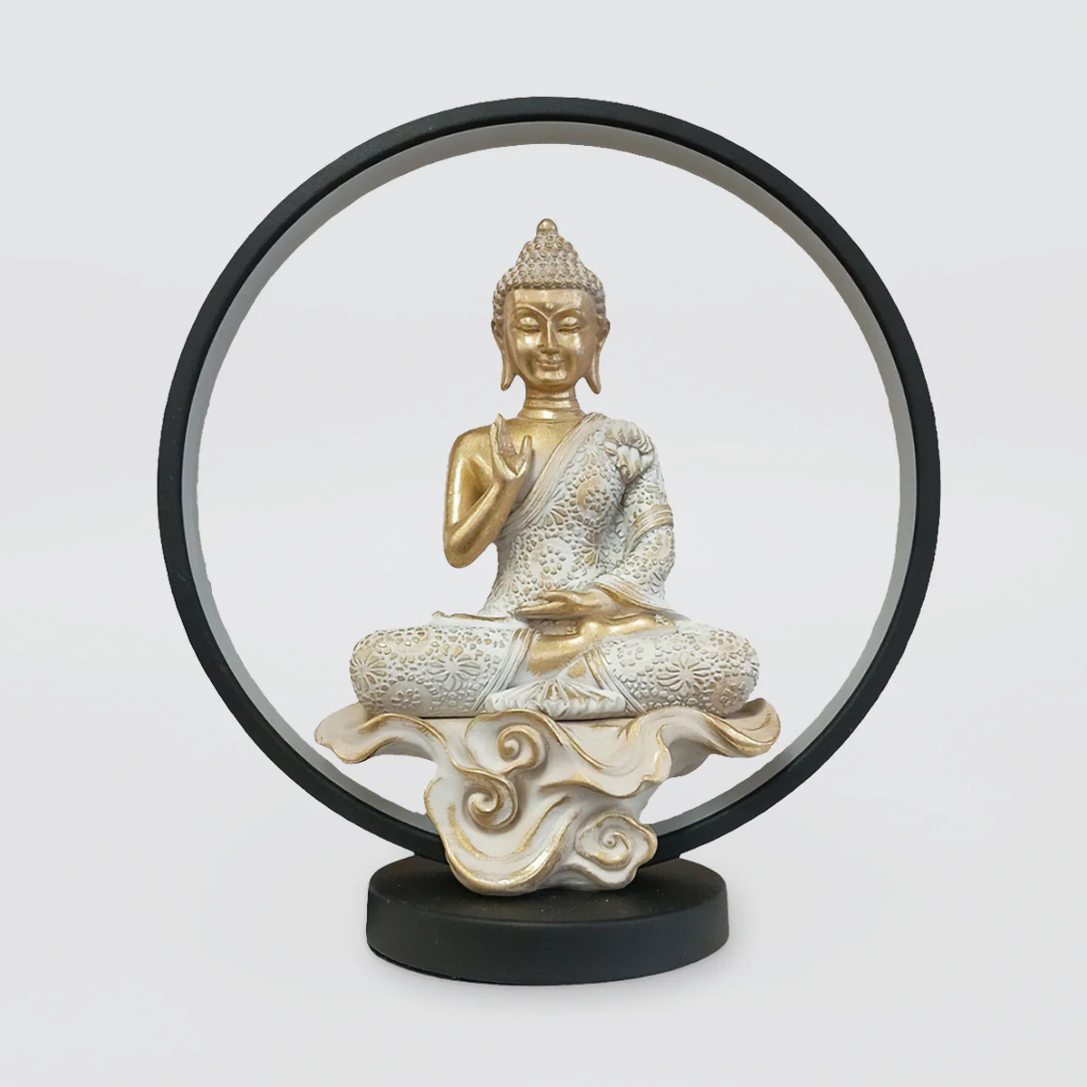 Resin Buddha Table LED Lamps - Image 3