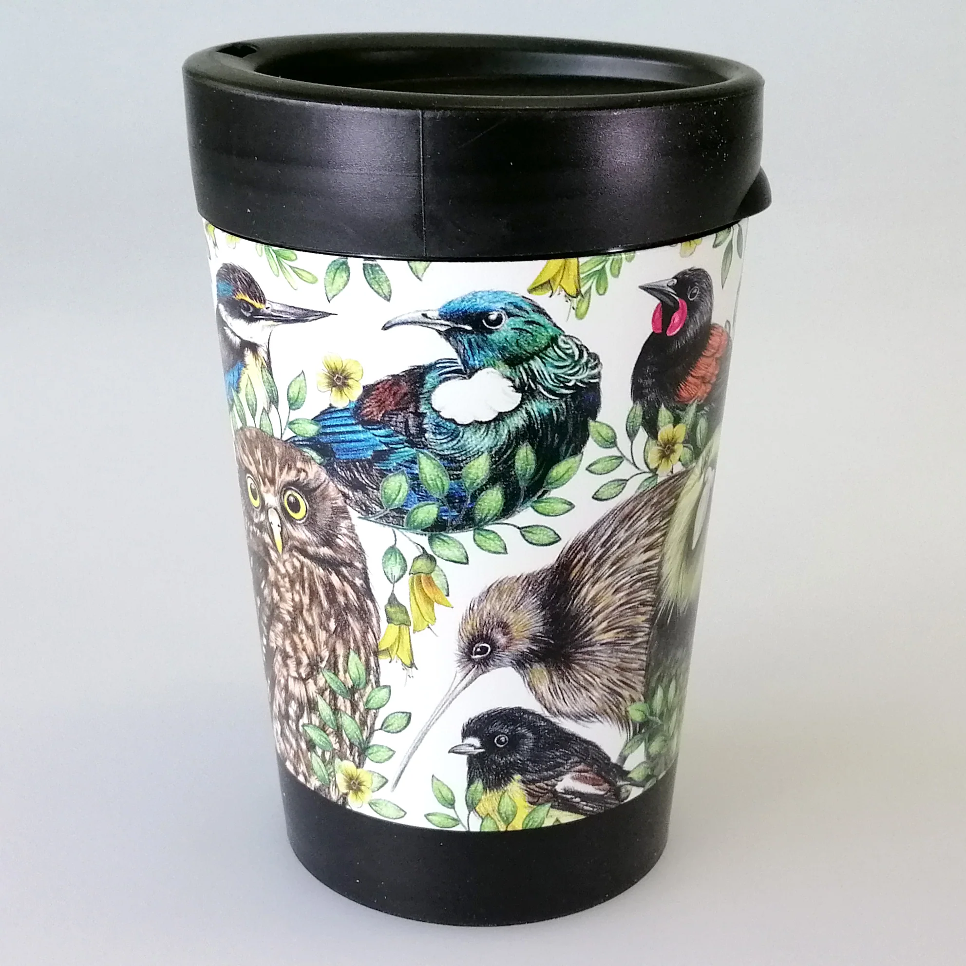 Reusable Coffee Cup - Birds of NZ - Image 3