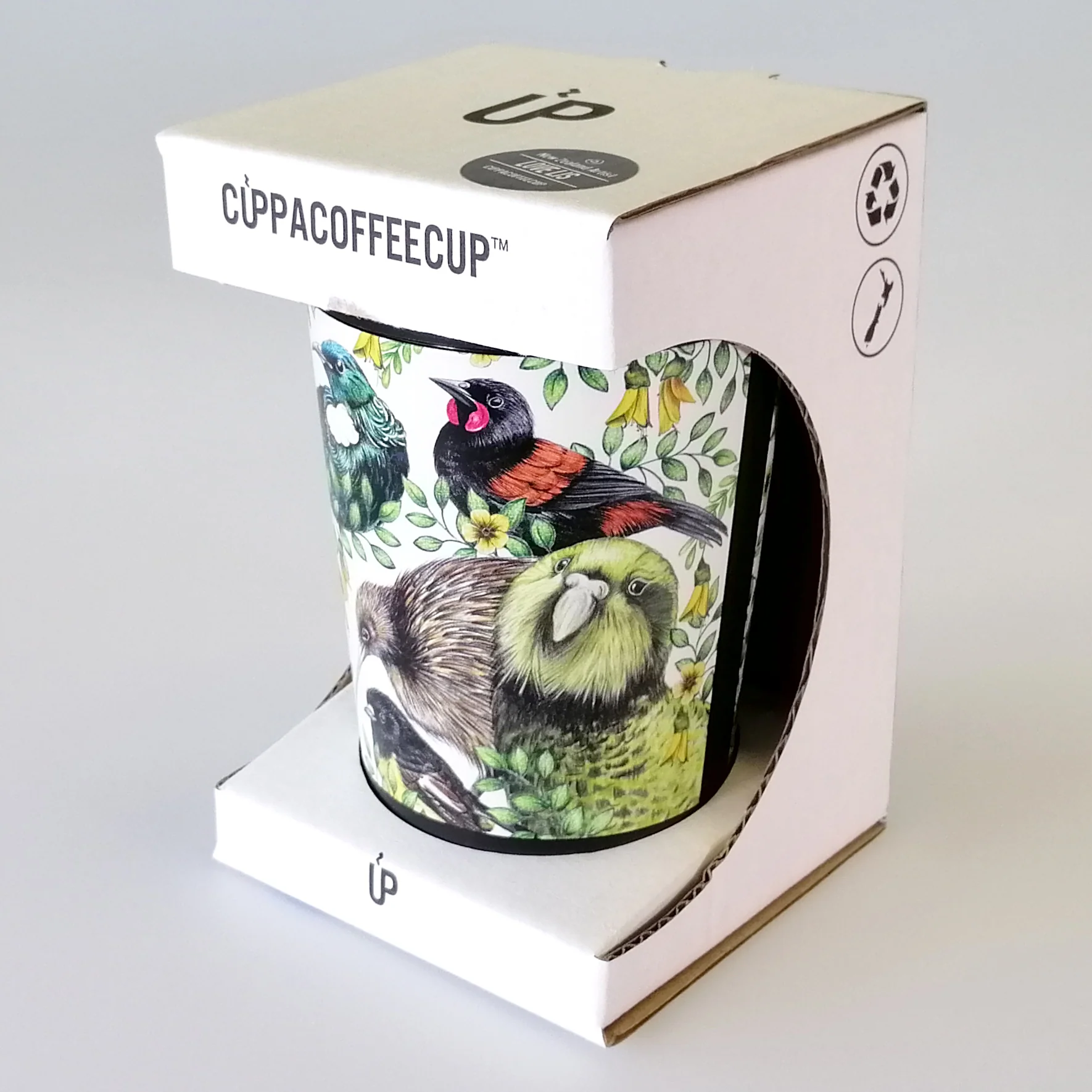 Reusable Coffee Cup - Birds of NZ - Image 4