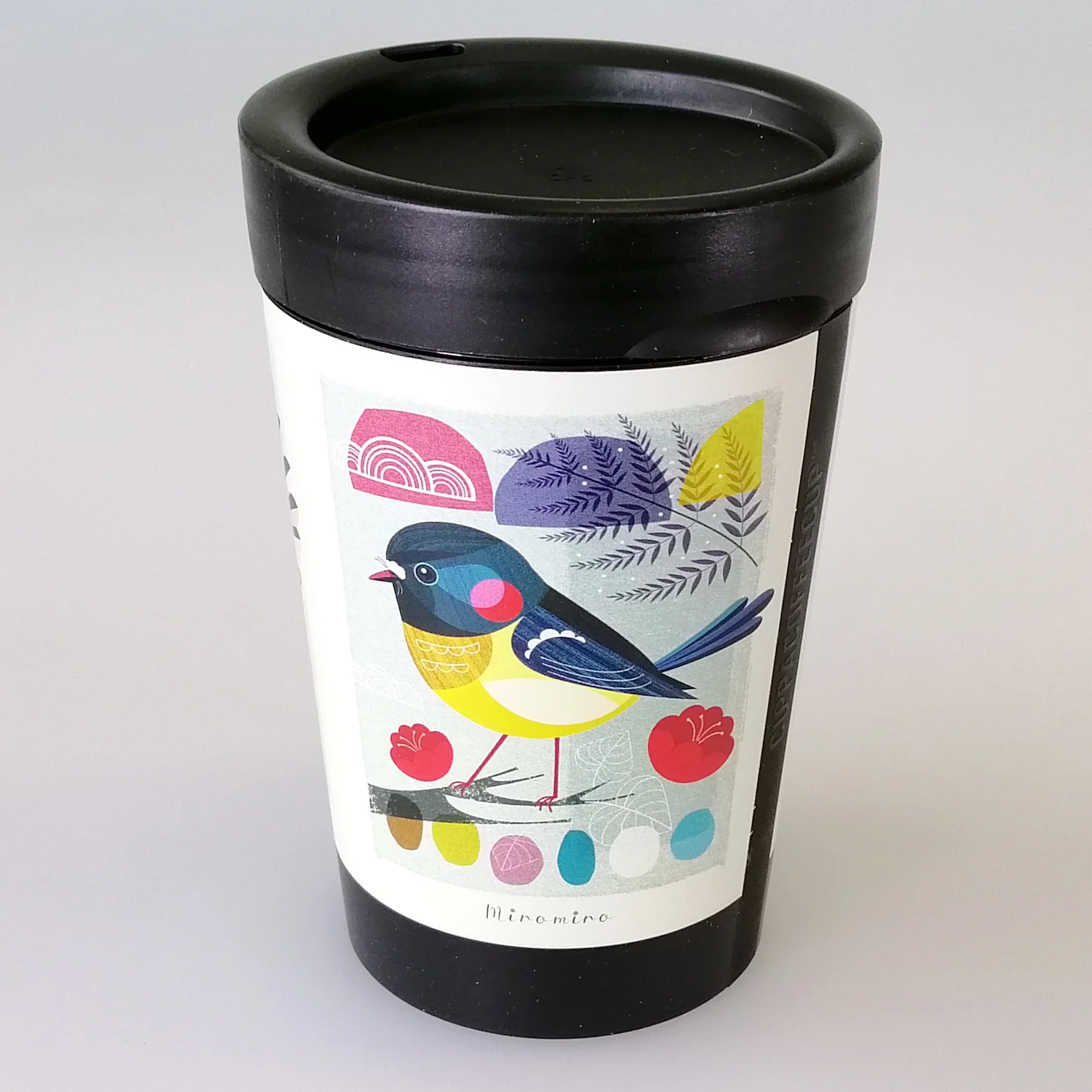 Reusable Coffee Cup - Mini Birds - Image 2