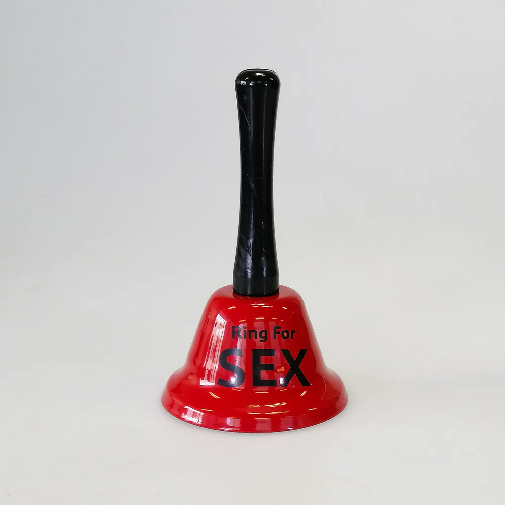 Ring For Sex' Bell - Red 7.5x12cm