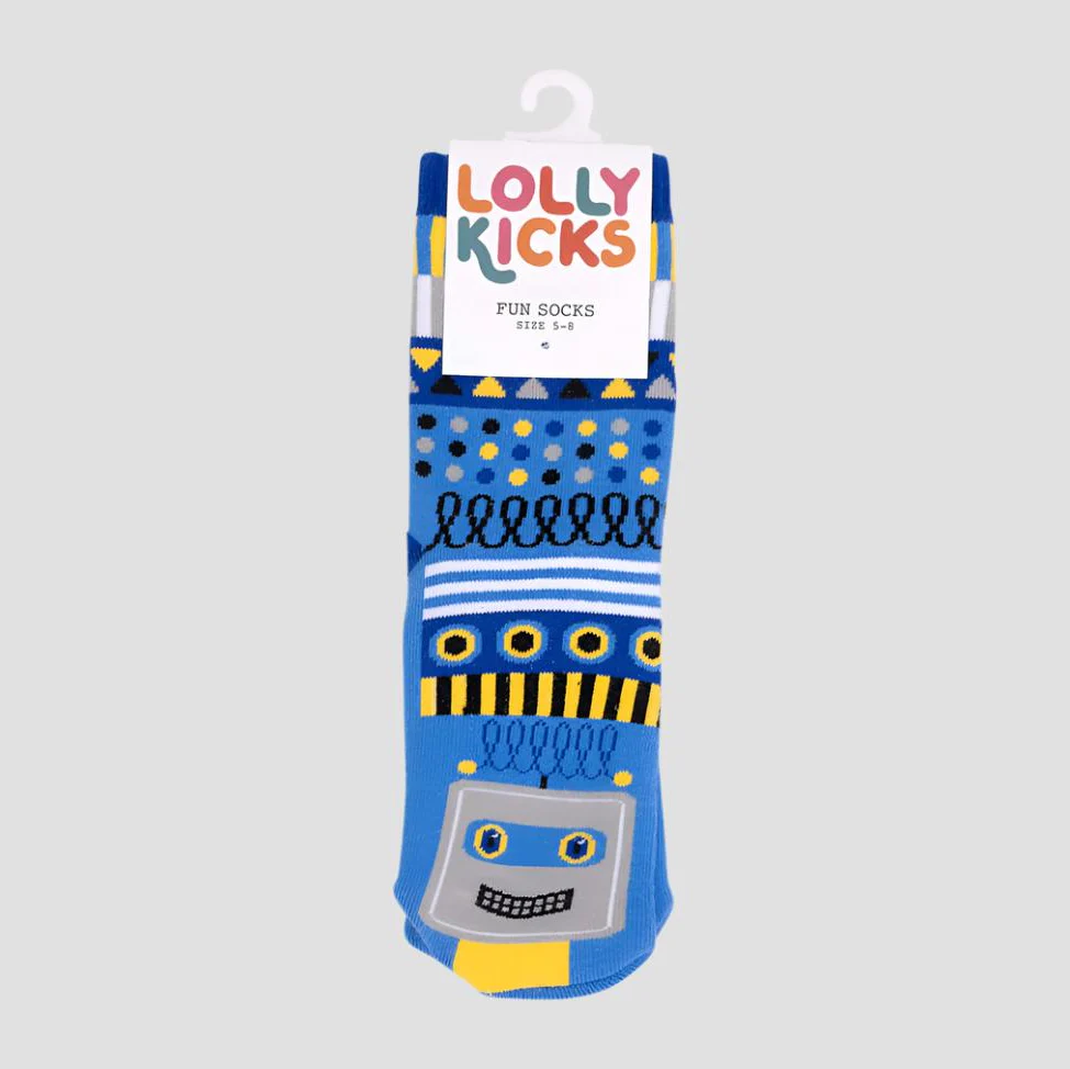Robot' Socks - LollyKicks