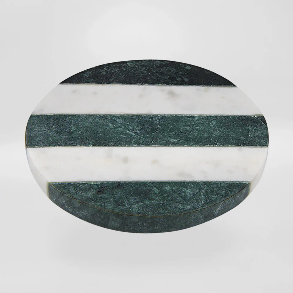 Round Striped Marble Coasters - Image 6