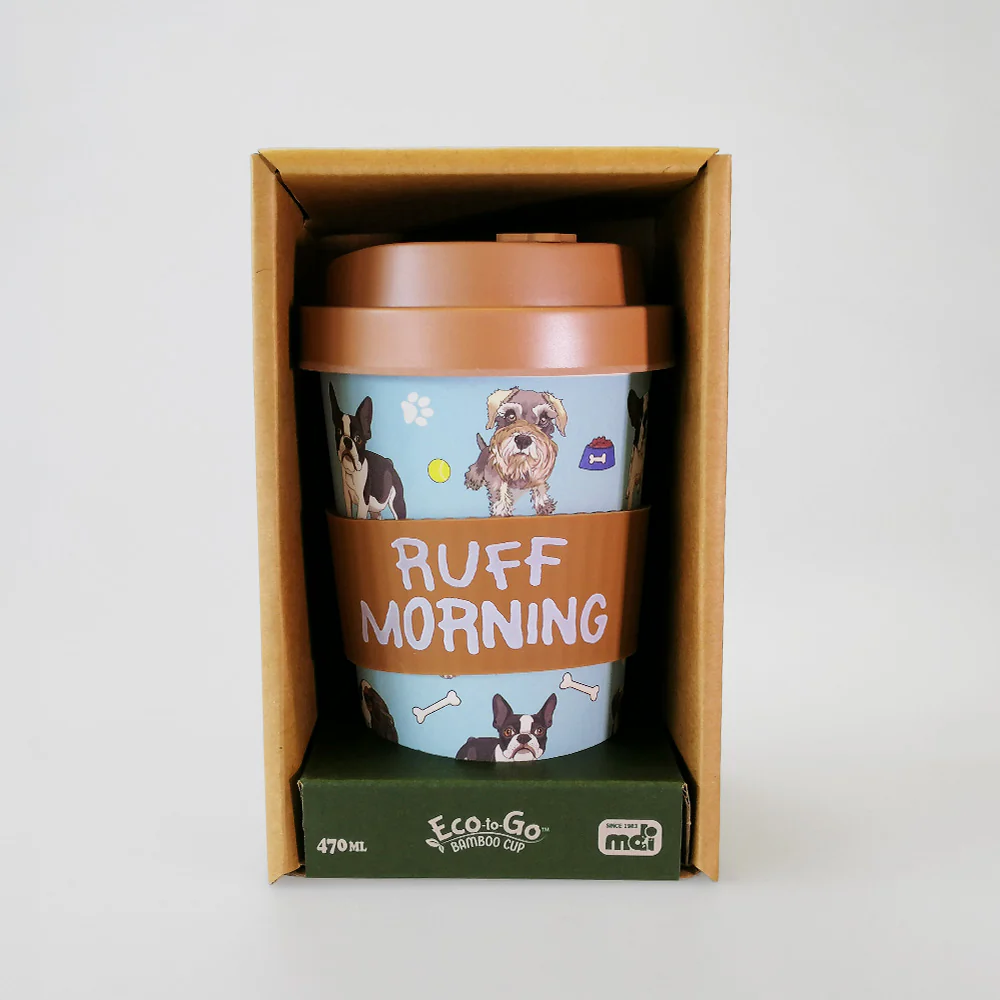 Ruff Morning' Eco Travel Mug - Image 3