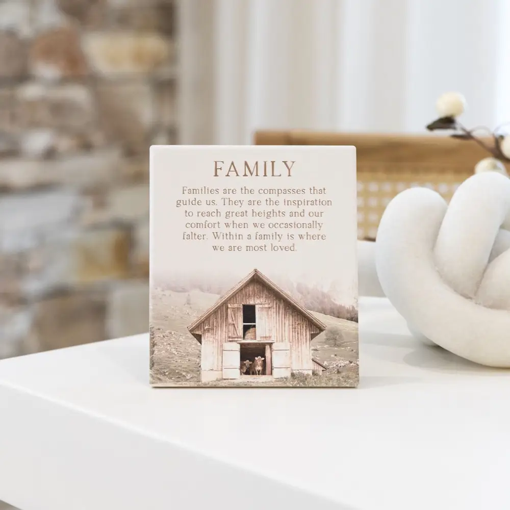 Rustic Meadow - Plaque Verse - Family - Image 3