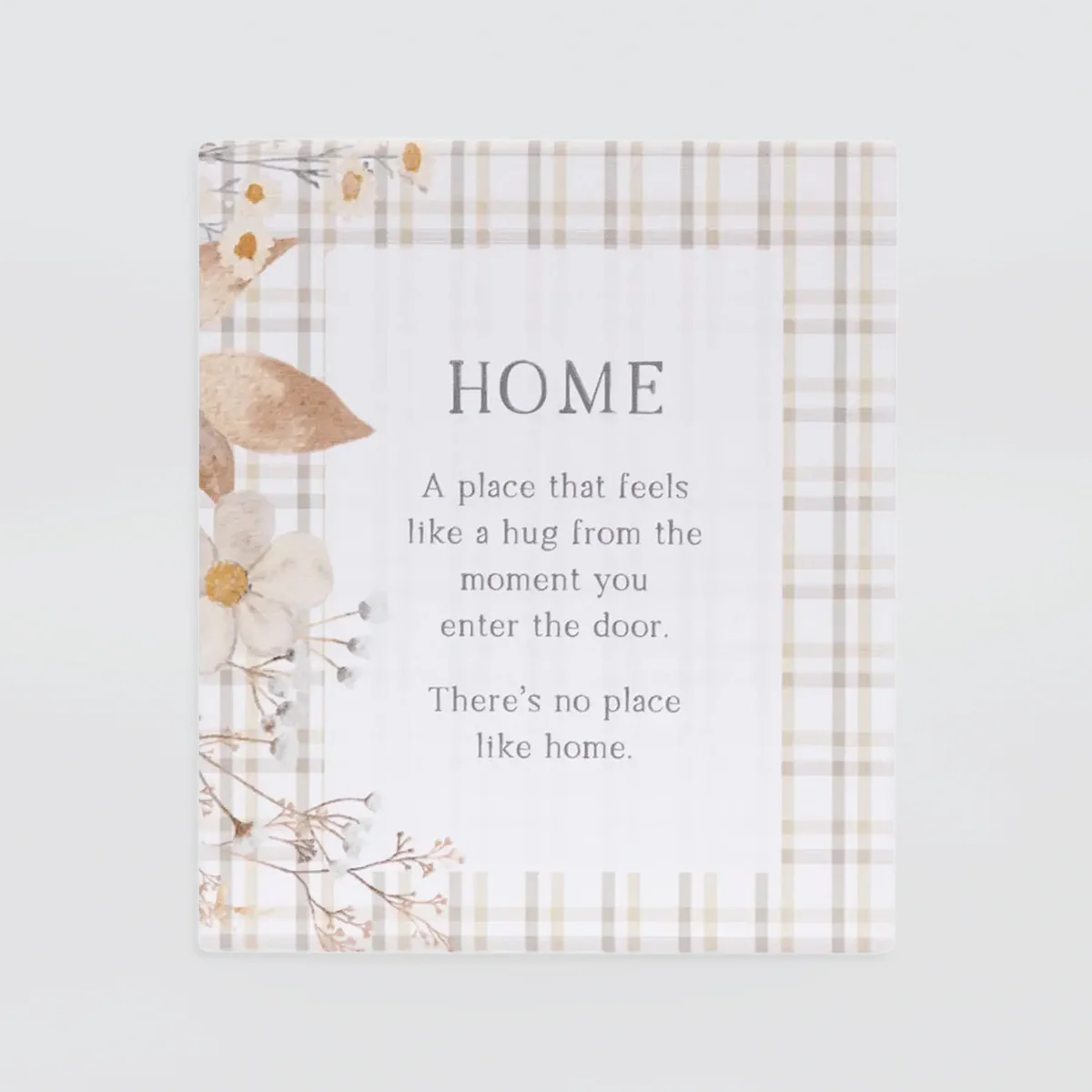 Rustic Meadow - Plaque Verse - Home