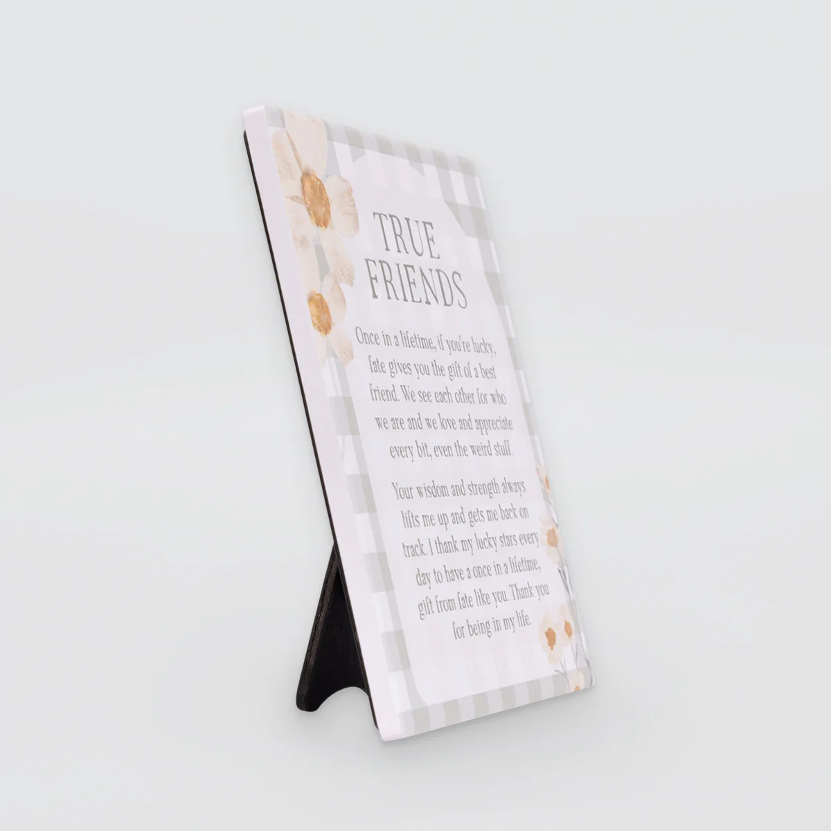 Rustic Meadow - Plaque Verse - True Friends - Image 2