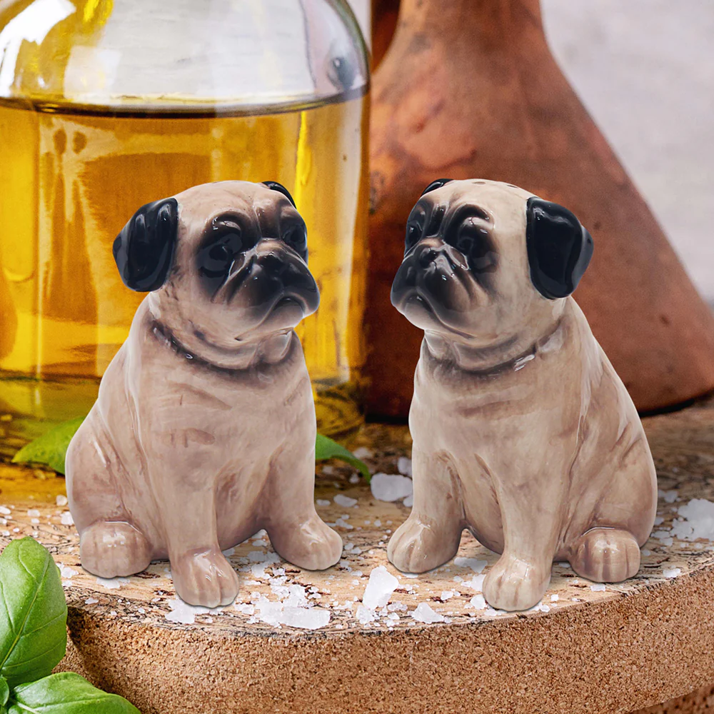 Salt & Pepper Set - 'Pugs' - Image 2