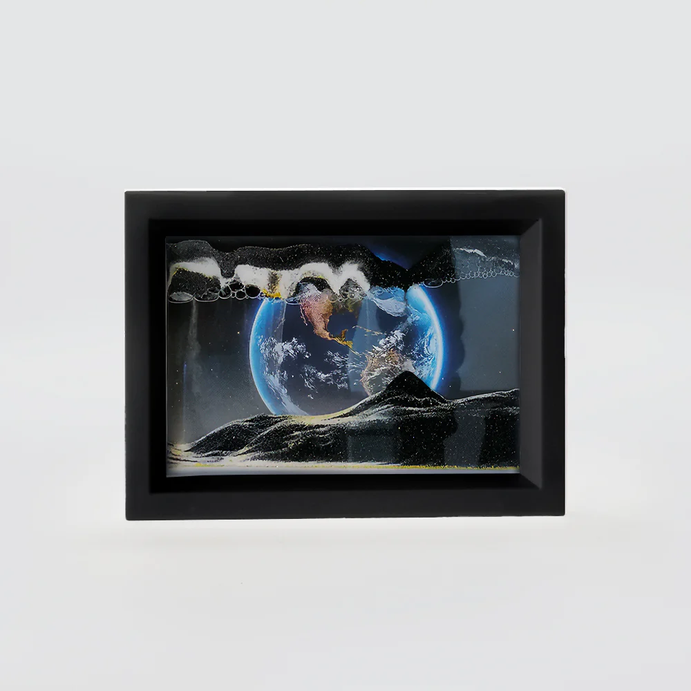 Sand Pictures - 'Earth' W/ Mirror - Image 4