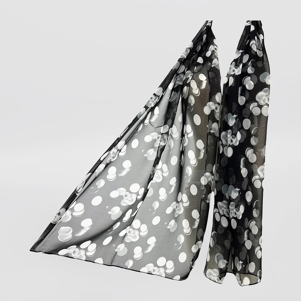 Scarf - 'Balloon Chiffon' - Image 4
