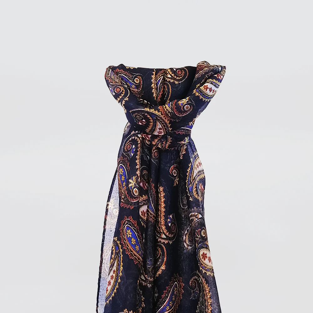 Scarf - 'Paisley Print' - Image 2